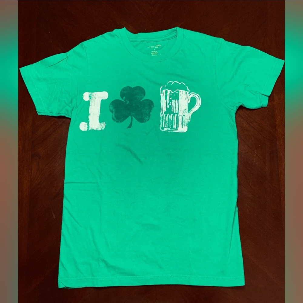 St. Patricks Day T-Shirt Irish I Clover Beer Mug